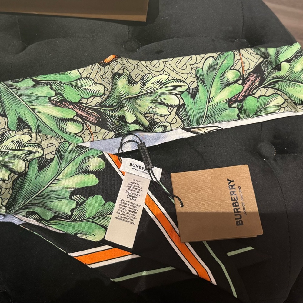 Burberry Silk Scarf